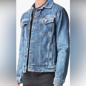 J Brand Noah Selvedge Denim Trucker Jacket